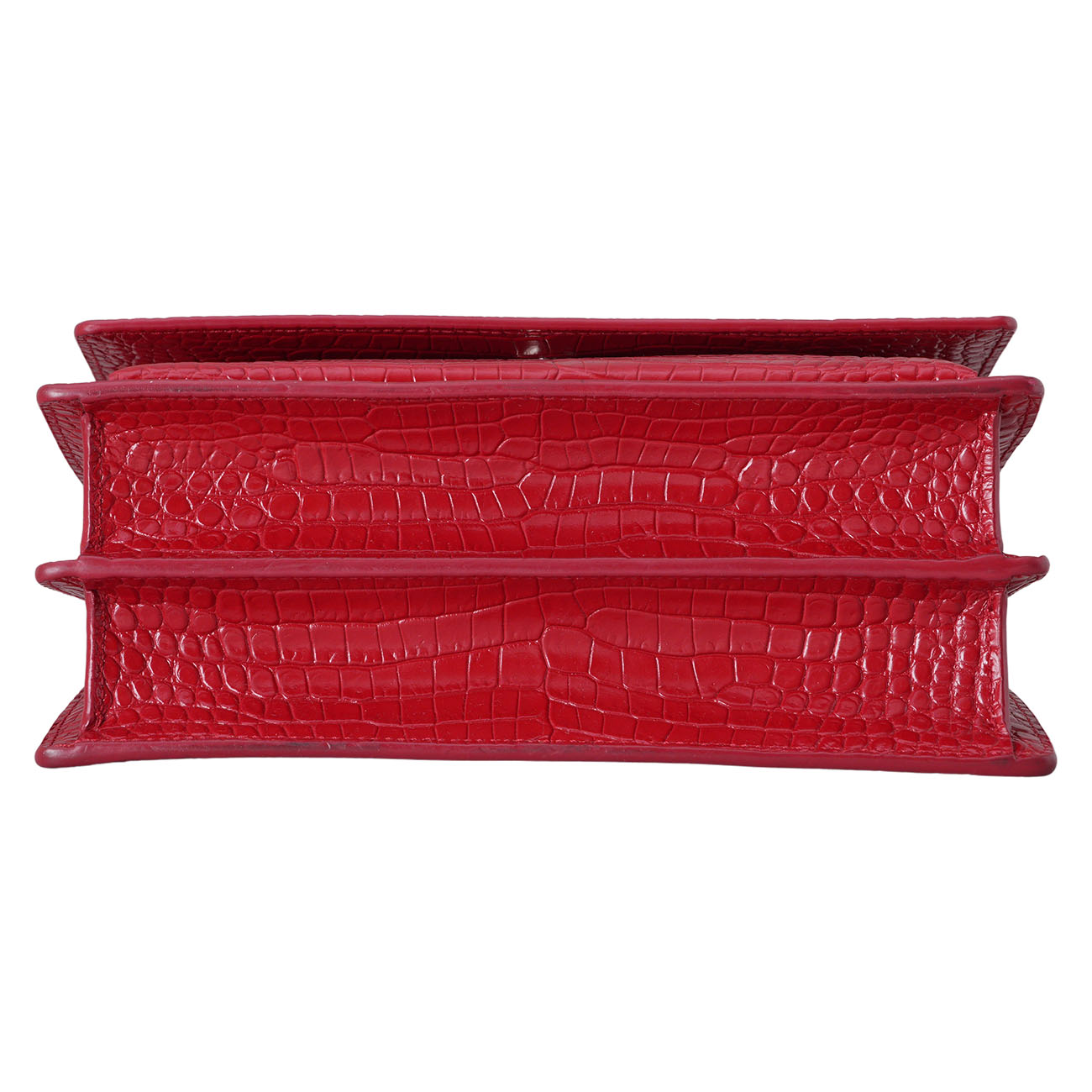 YVES SAINT LAURENT(USED)생로랑 442906 크로커 패턴 선셋백 미듐